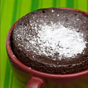 Muffin al cacao in 3 minuti